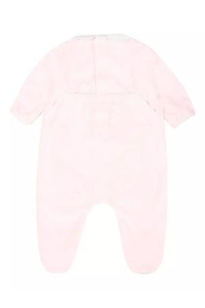 Pink chenille sleepsuit LITTLE BEAR KIDS | 9034ROSA